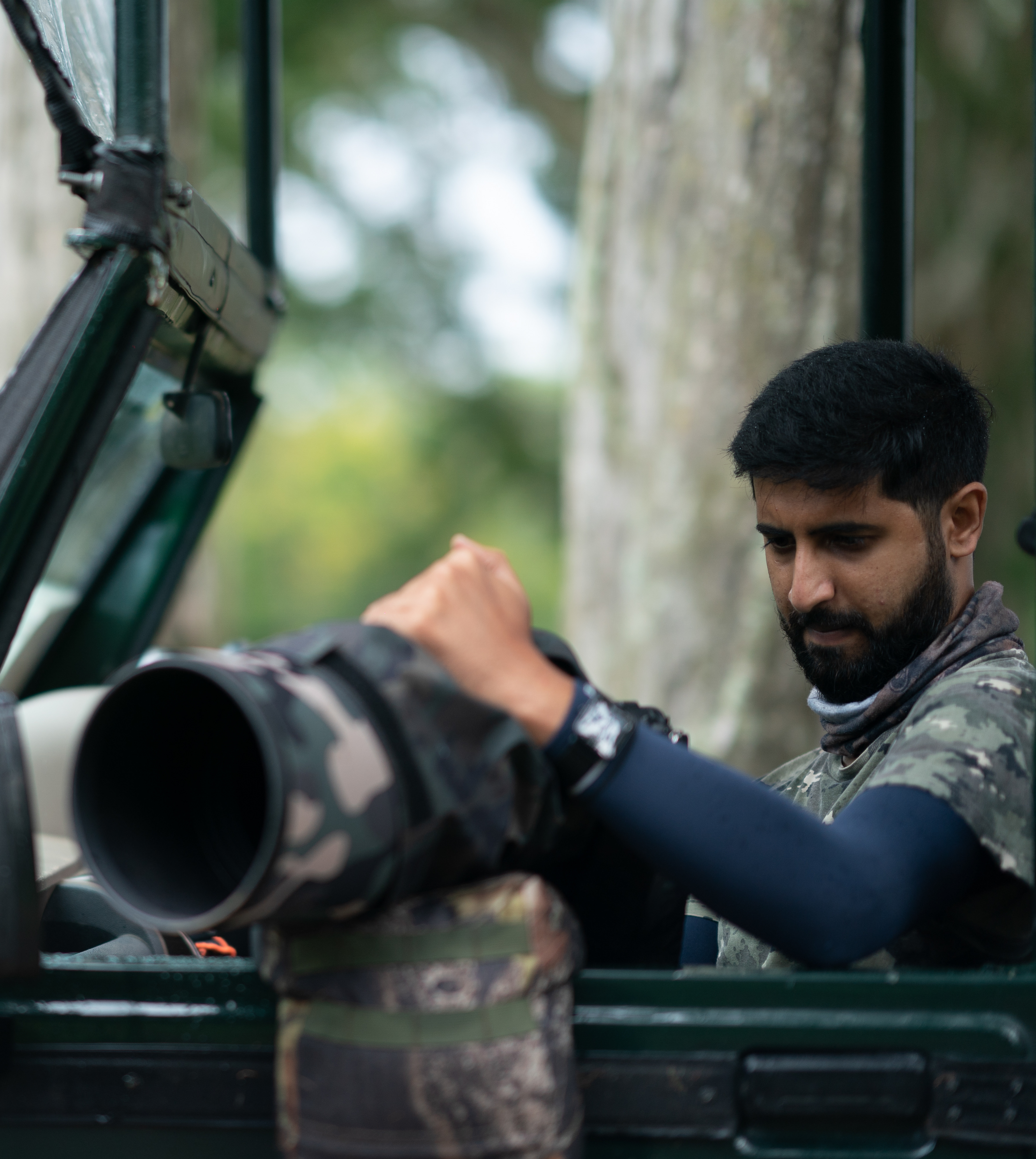 Aditya Bharighat on assignment